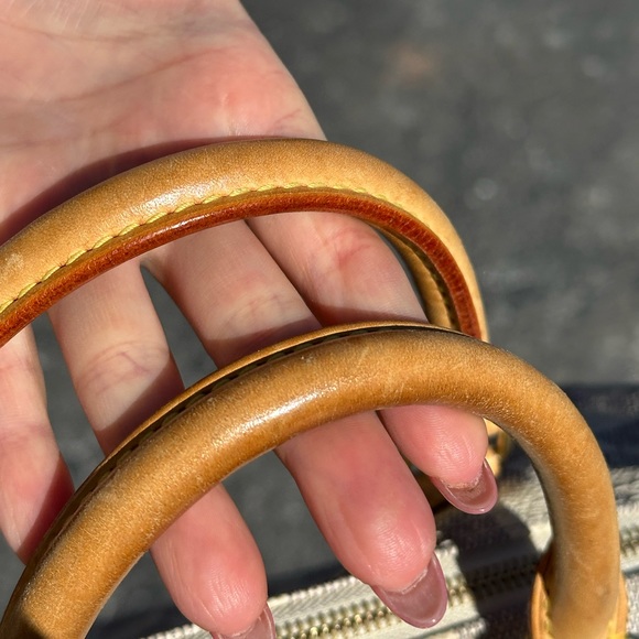 Louis Vuitton LV Hand Bag Speedy 30 White Damier Azur - Picture 16 of 16